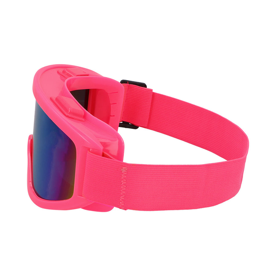 Skibril Party - neon roze