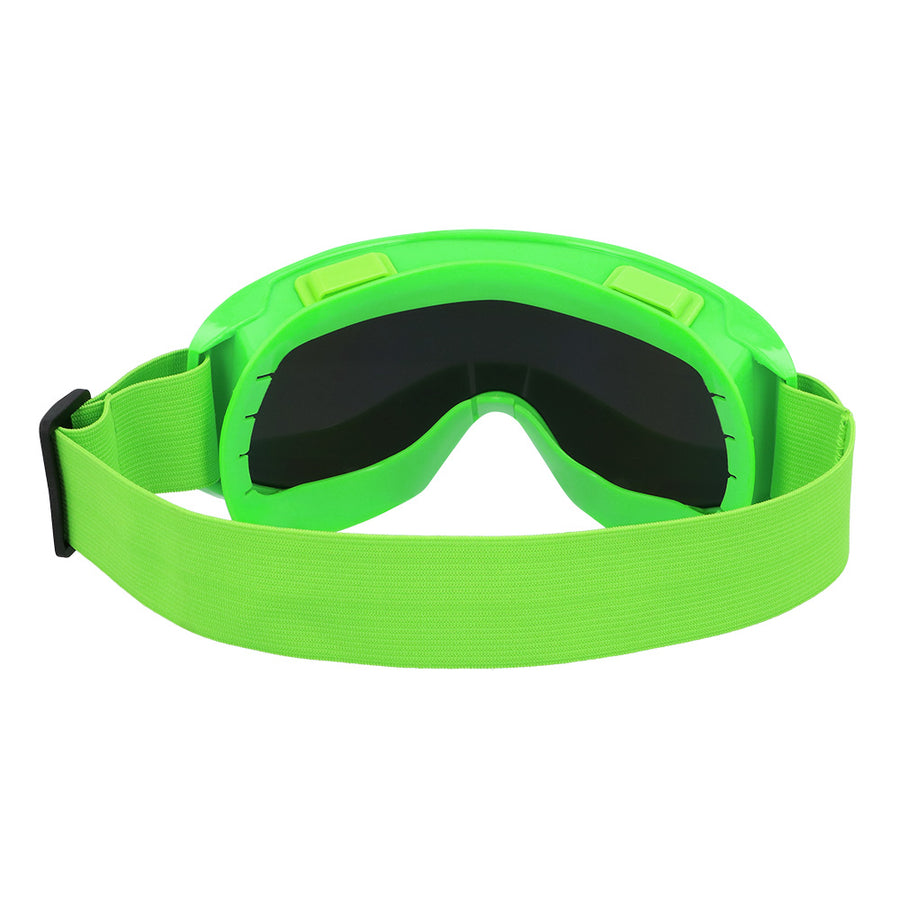 Skibril Party - neon groen