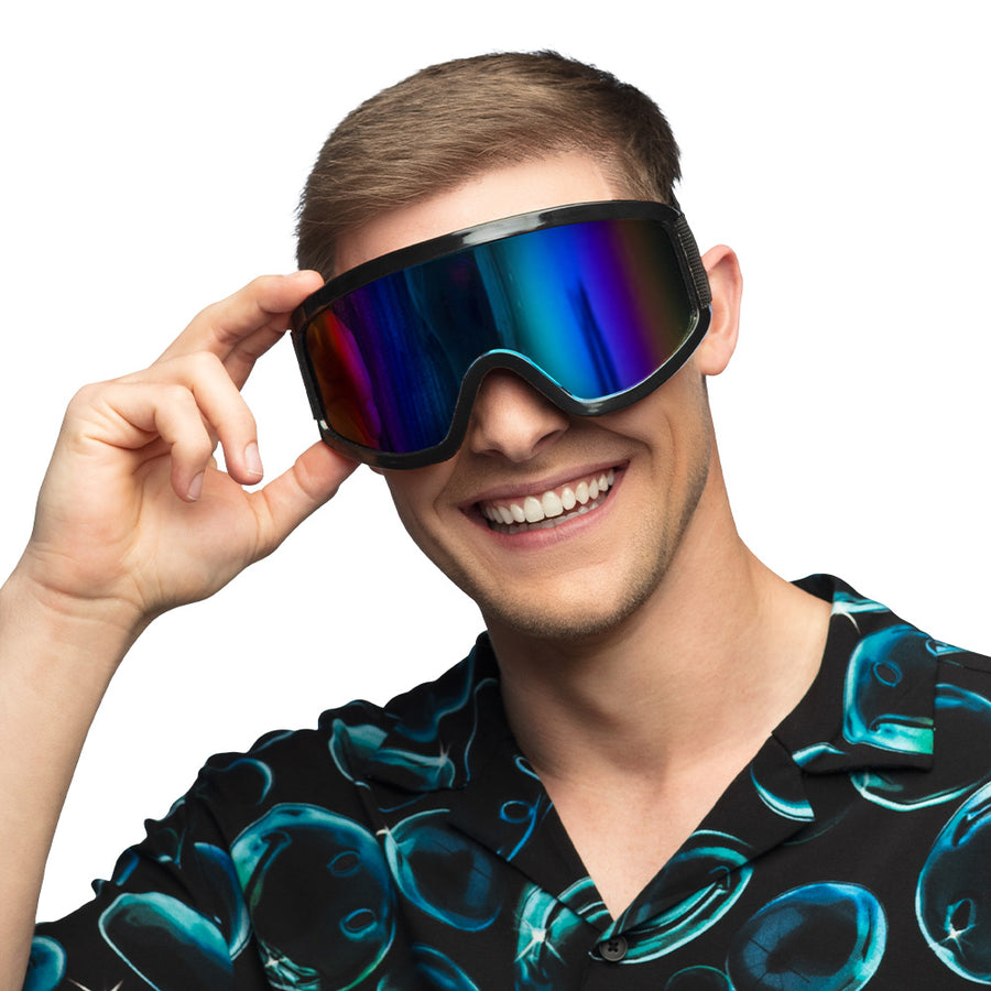 Skibril Party - zwart