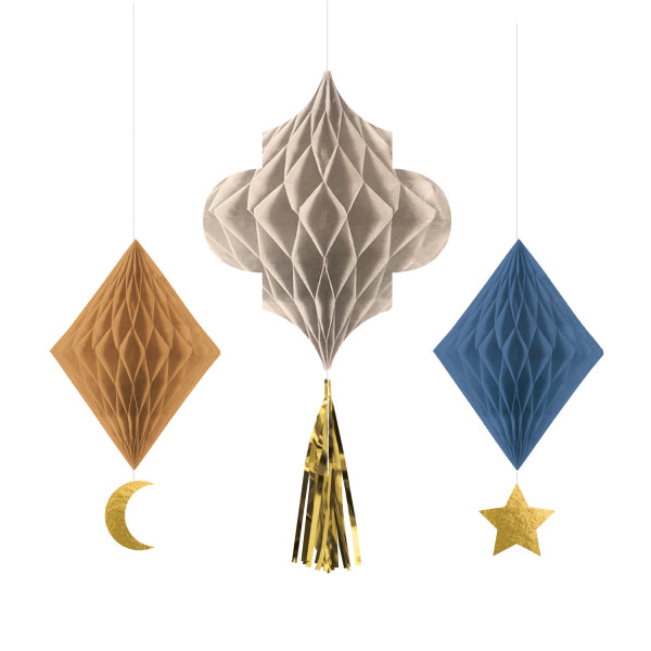 Honeycombs - 3 stuks - Eid Mubarak