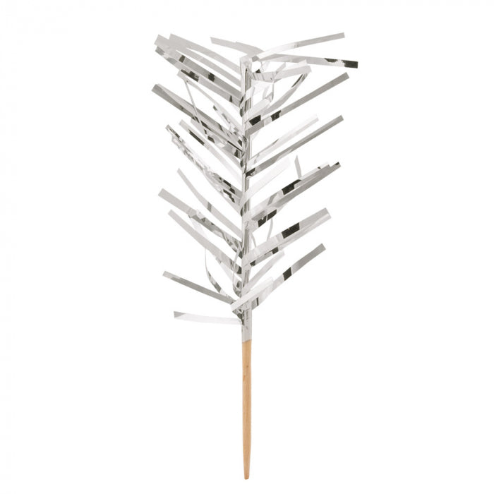 Cocktailprikkers - 20 stuks - 10 cm - zilver