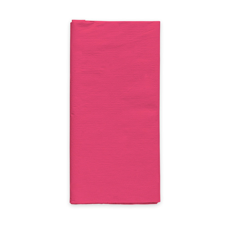 Papieren tafelkleed FSC - 120 x 180 cm - roze