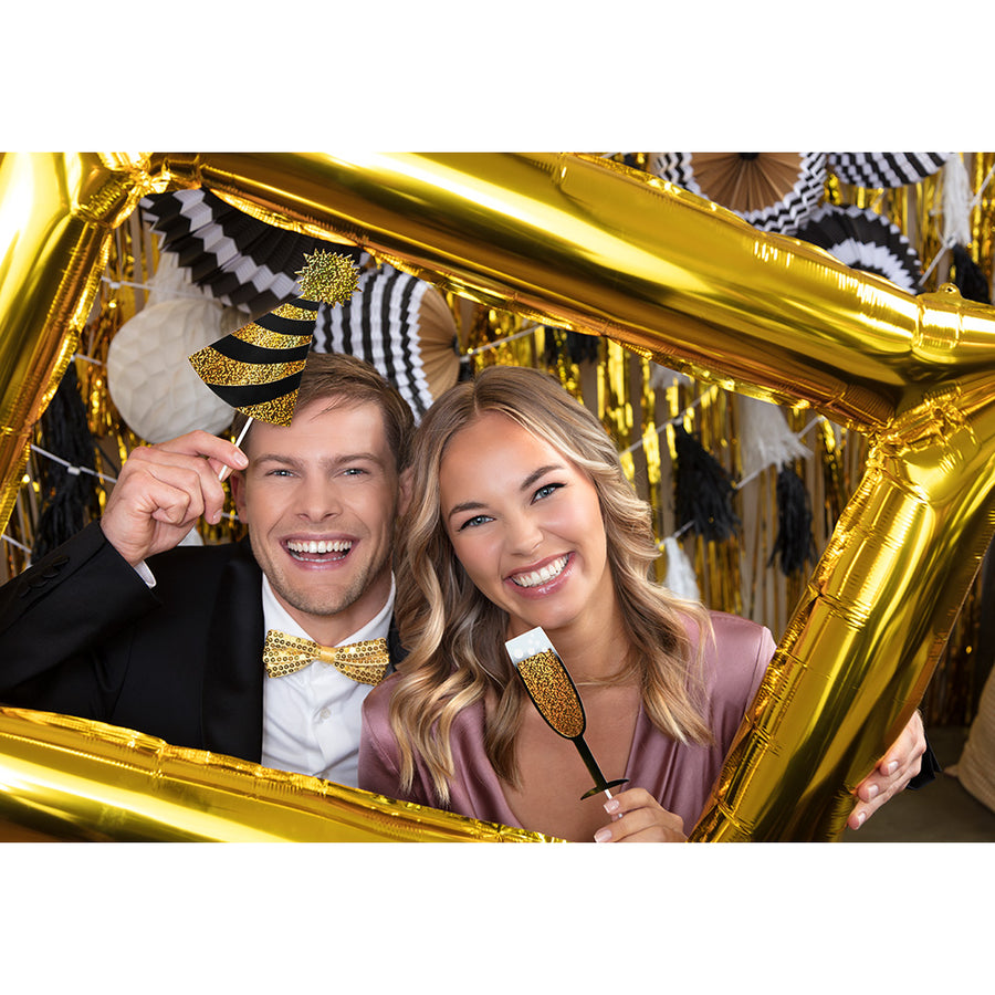 Photobooth props met folieballon fotolijst