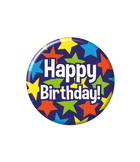 Happy birthday Button - 5,5 cm