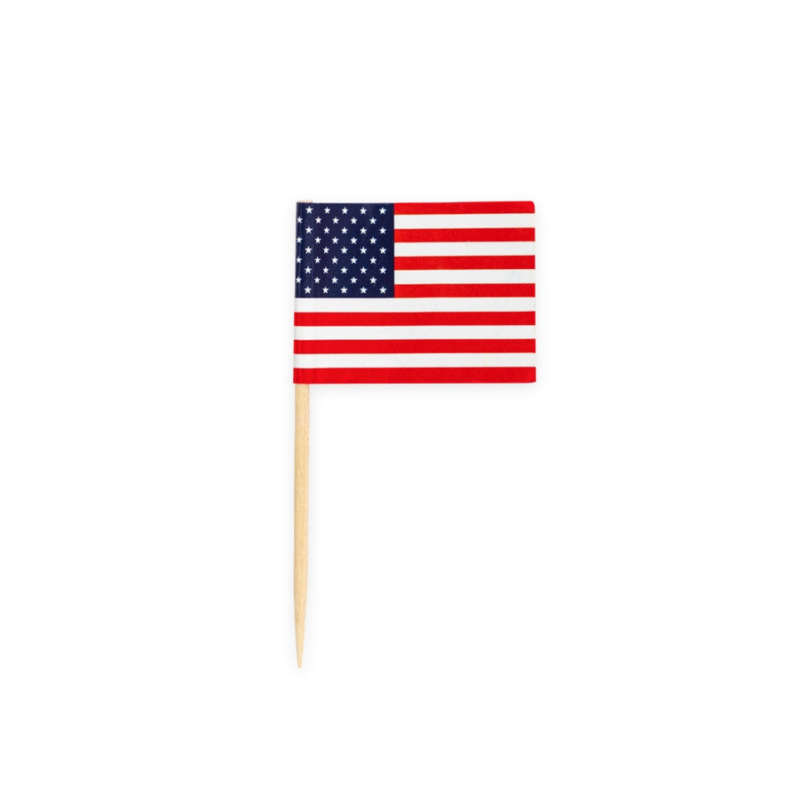 Amerika Cocktailprikkers - 50 stuks