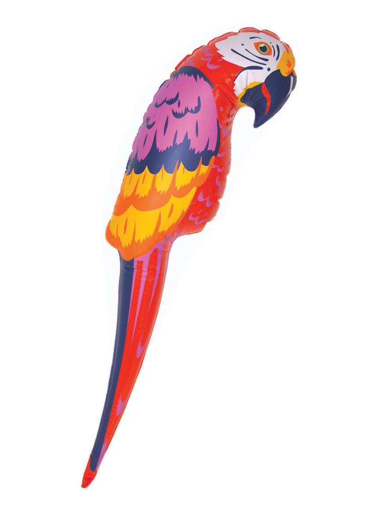 Papegaai opblaasbaar - 115 cm