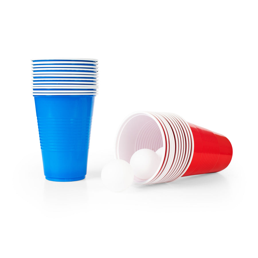 Beer Pong spel - 24 Cups - 4 Balletjes