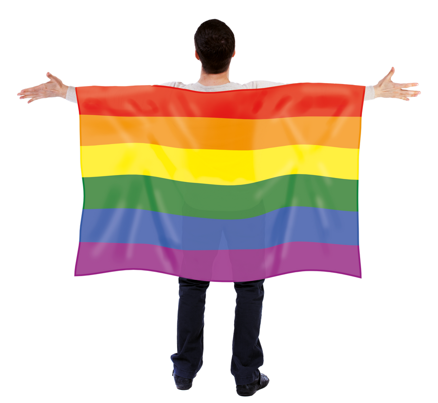 Pride / Regenboog cape