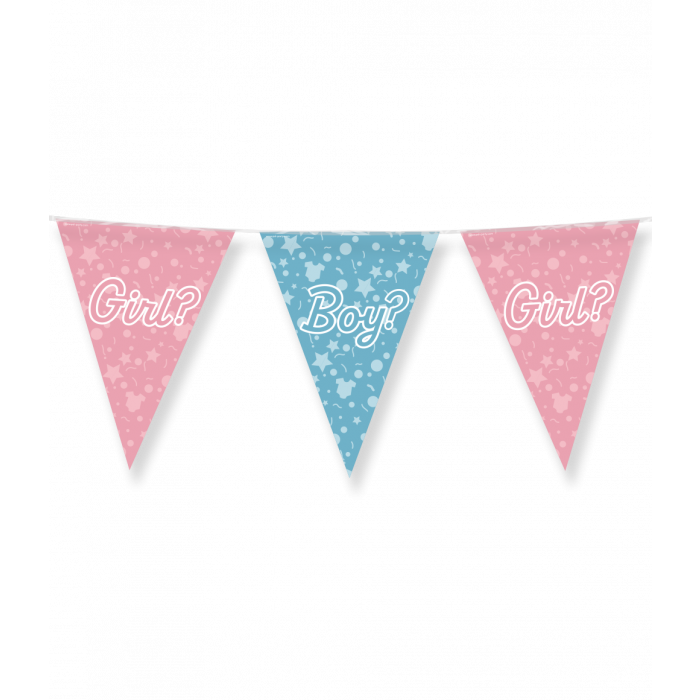 Gender Reveal slinger - Boy or Girl - 10 meter