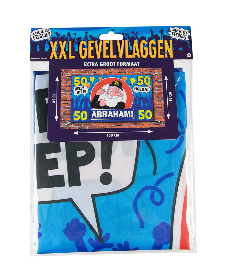 Abraham - Gevelvlag XXL - 90 x 150 cm