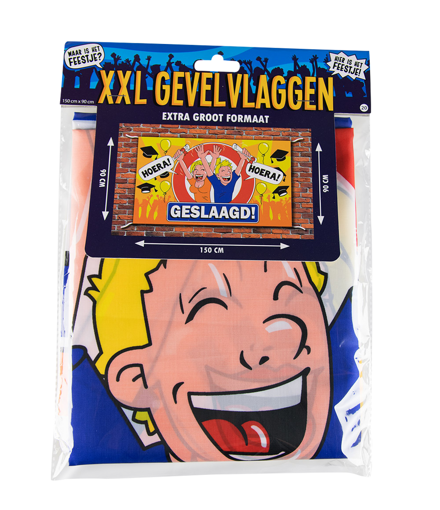 Geslaagd Gevelvlag XXL - 90 x 150 cm