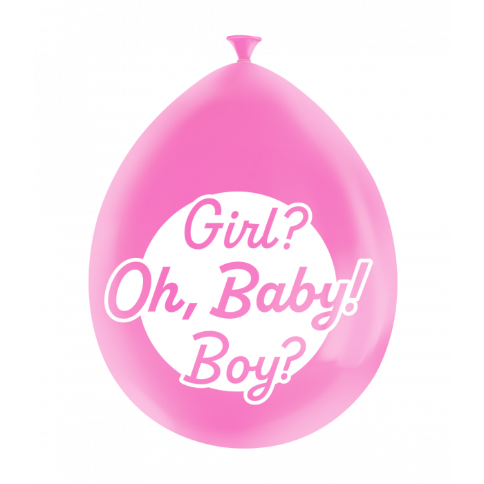 Ballonnen - 8 stuks - 30 cm - Gender reveal