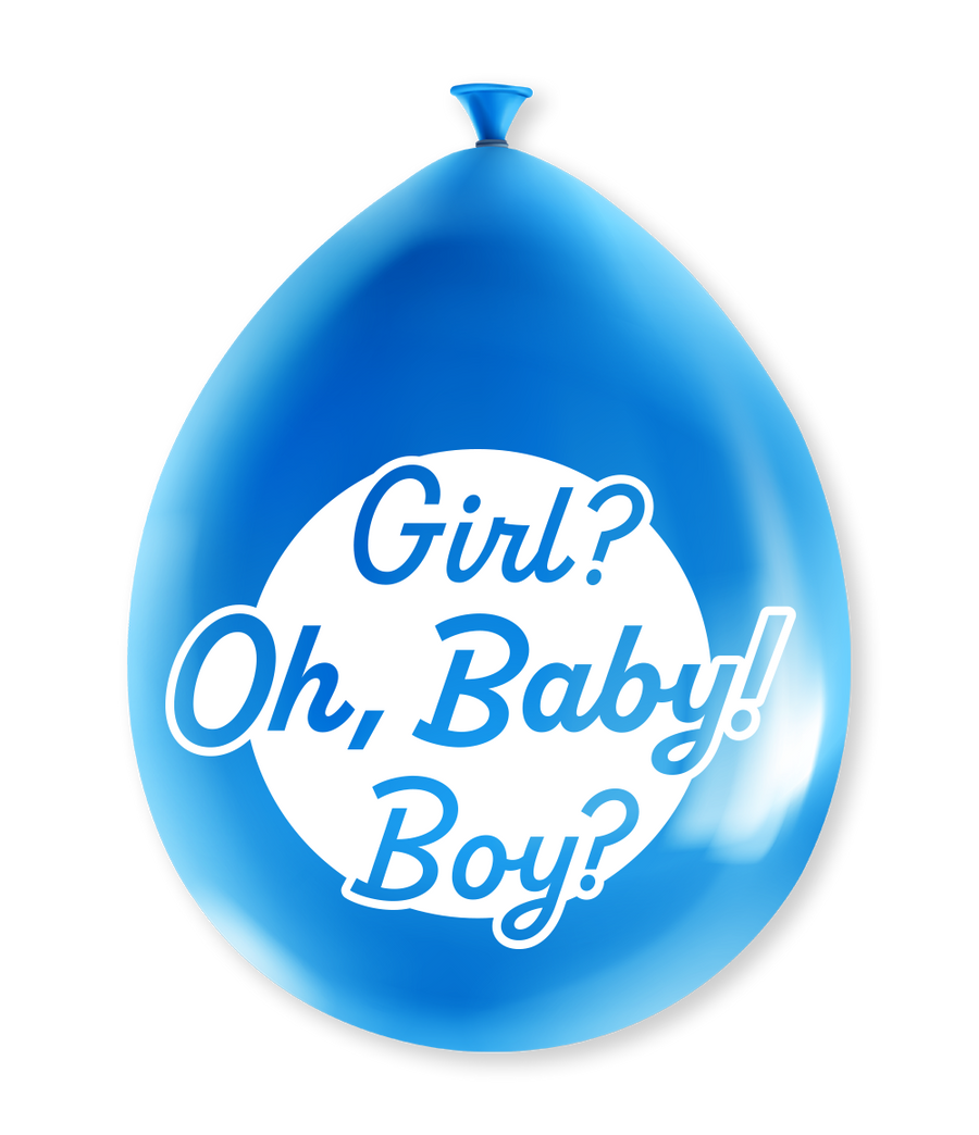 Ballonnen - 8 stuks - 30 cm - Gender reveal