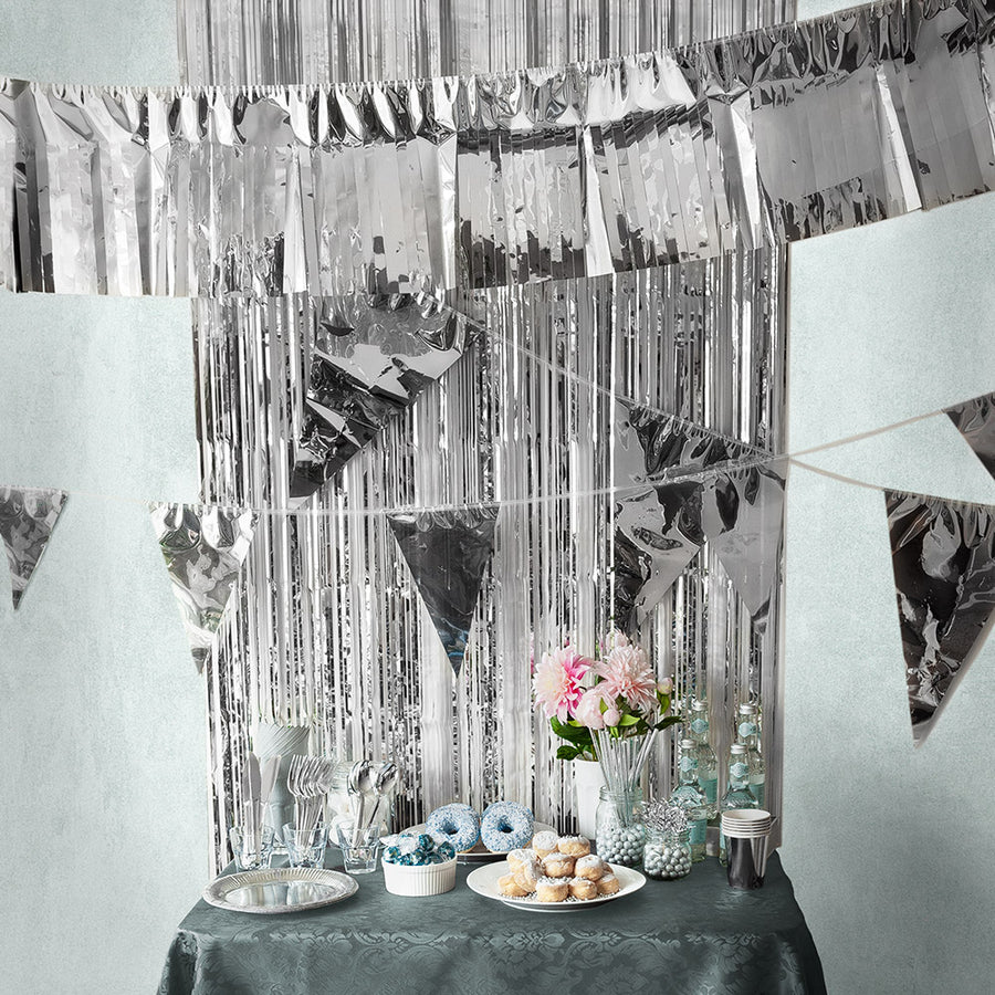 Franjeslinger - 6 meter - zilver