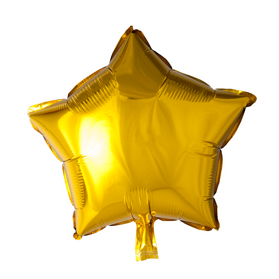 Ster Folieballon - 46 cm - goud