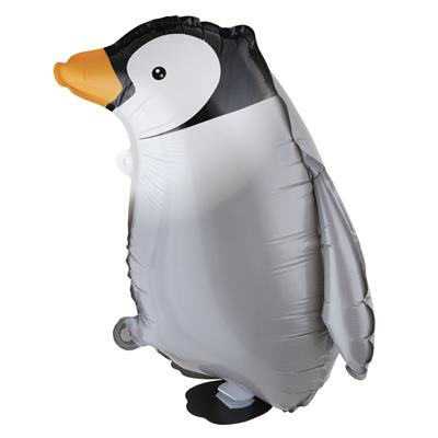 Wandelende pinguïn Folieballon - 47 x 32 cm