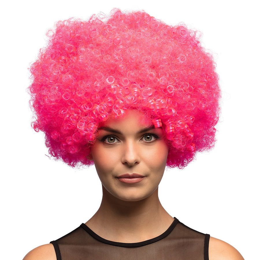 Pruik Groove - roze