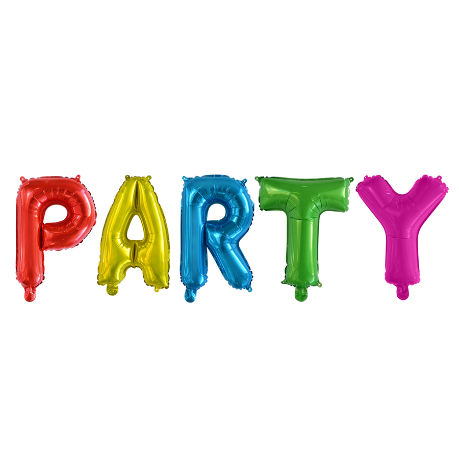 Folieballon - 40 cm - party - gekleurd