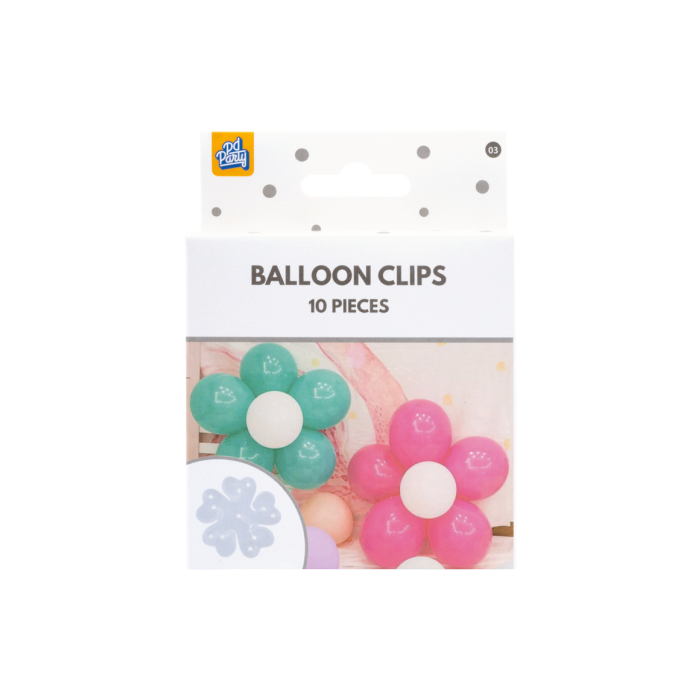Ballonnen clips (10 stuks)