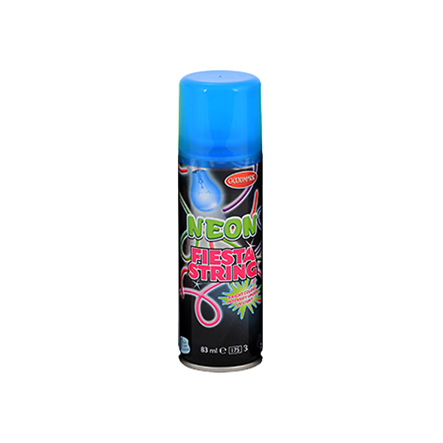 Blauwe haarspray