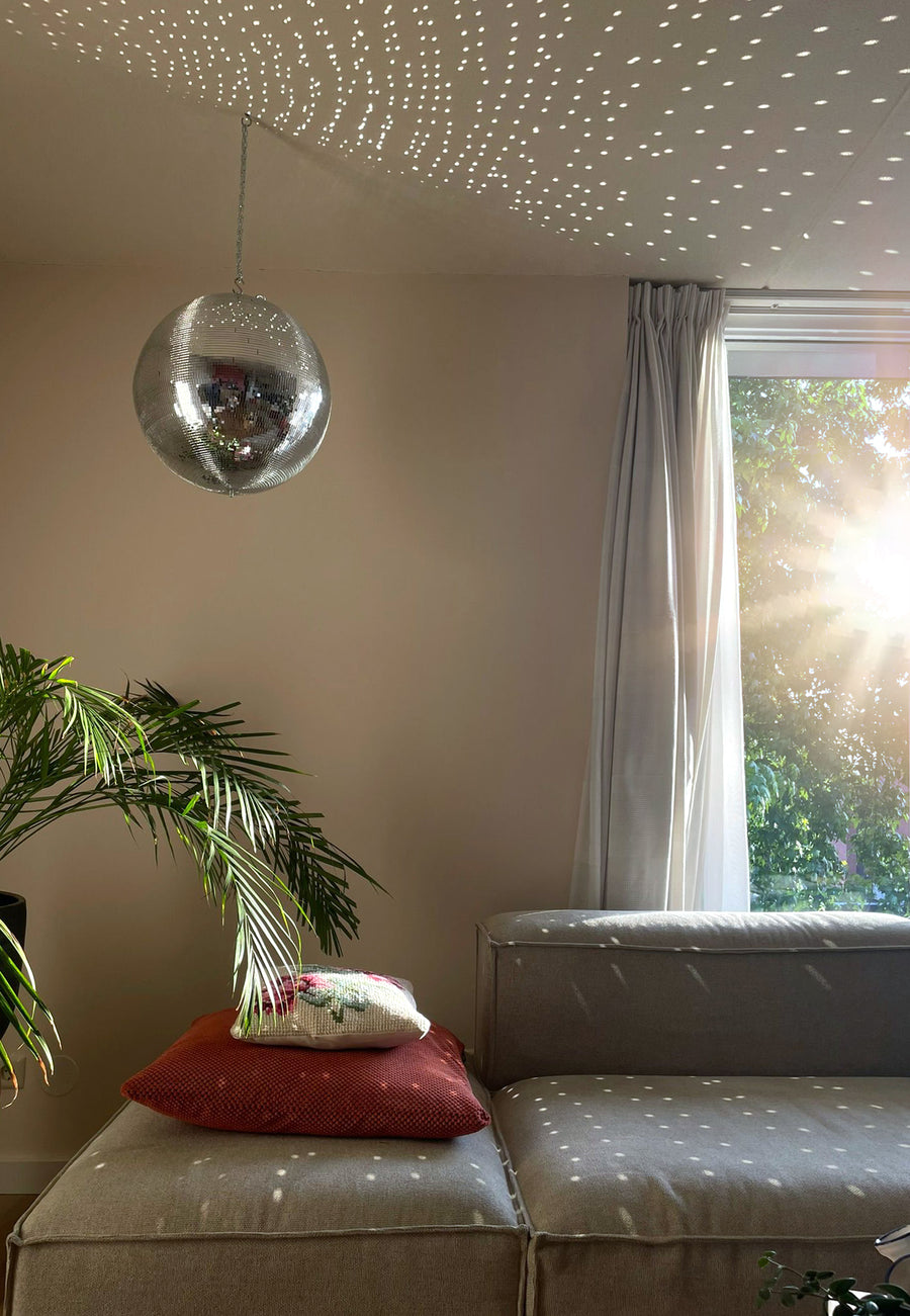 Discobal - 20 cm - zilver
