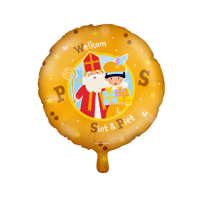 Sinterklaas folieballon - 46 cm