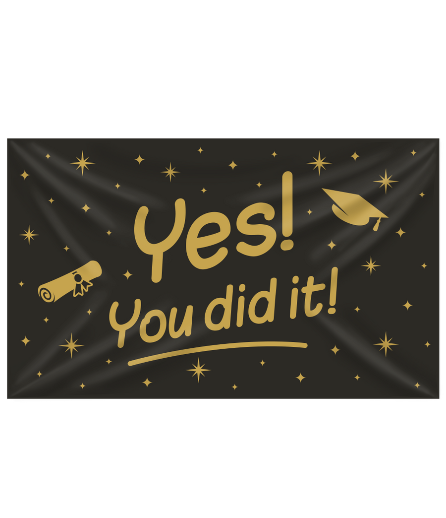 You did it! Gevelvlag XXL - 90 x 150 cm