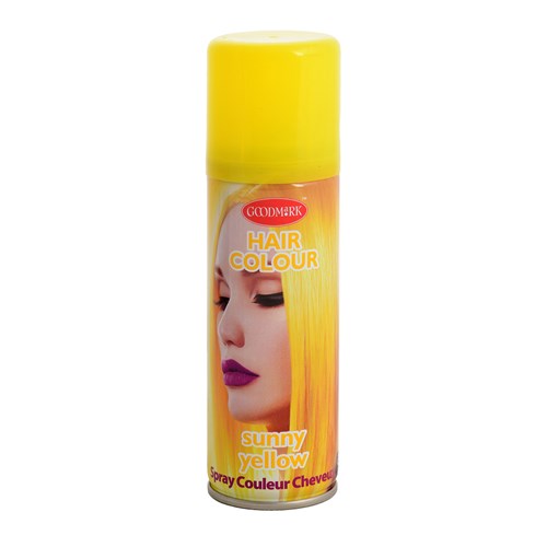 Haarkleurspray geel - 125 ml
