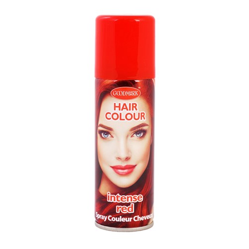 Haarkleurspray rood - 125 ml