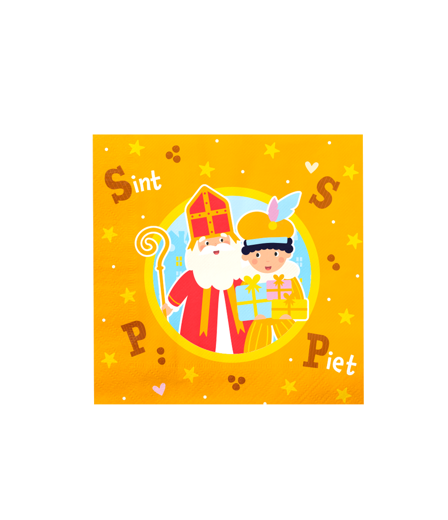Sinterklaas servetten - 16 stuks