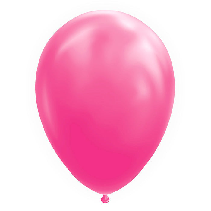 Ballonnen - 50 stuks - 30 cm - donker roze