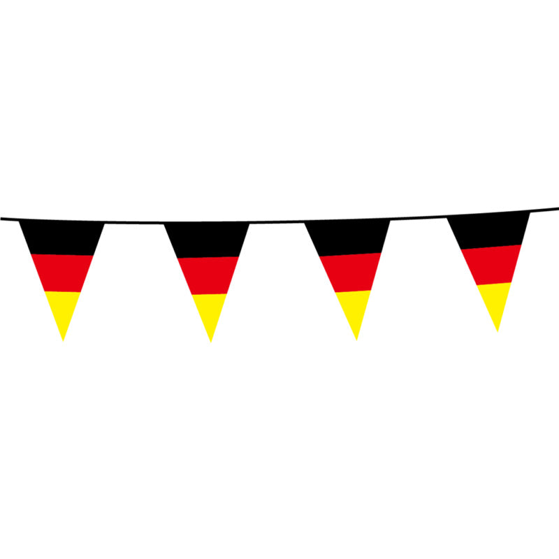 Vlaggenlijn / slinger - 10 meter - Duitsland vlaggetjes