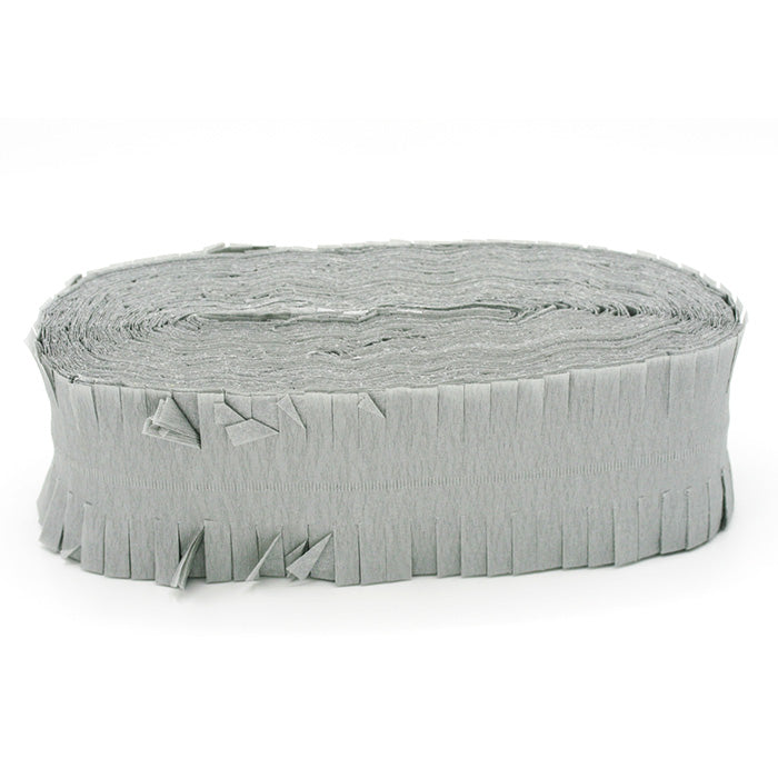 Crêpeslinger - 24 meter - zilver