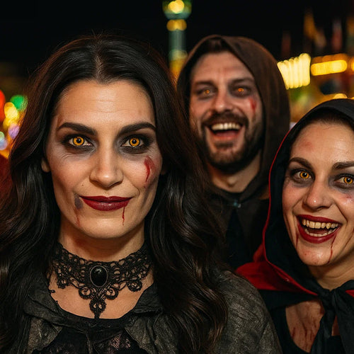 Halloween gekleurde lenzen