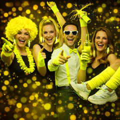 Productserie - Carnaval - neon geel