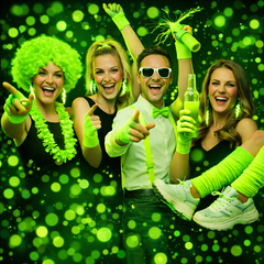 Productserie - Carnaval - neon groen