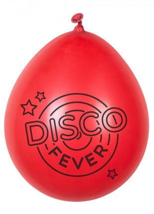 Disco Fever Luftballons – 6 Stück – 23 cm