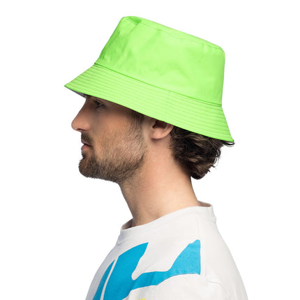 Bucket hat - neon groen