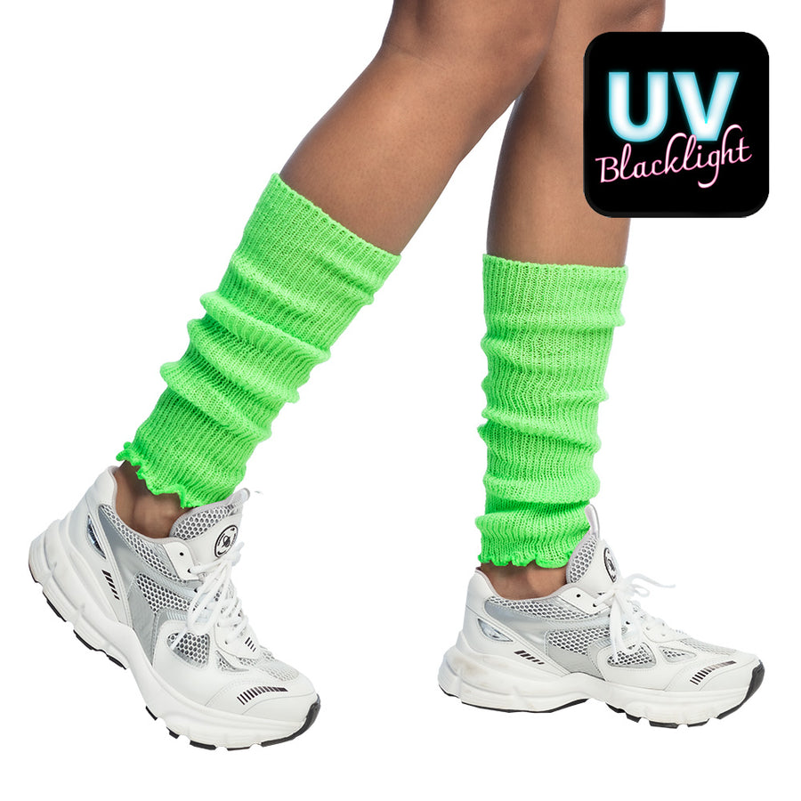 Beenwarmers - neon groen