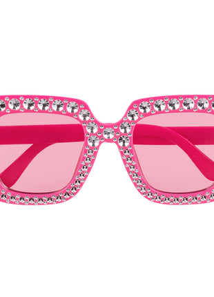 Partybrille Bling Bling - rosa