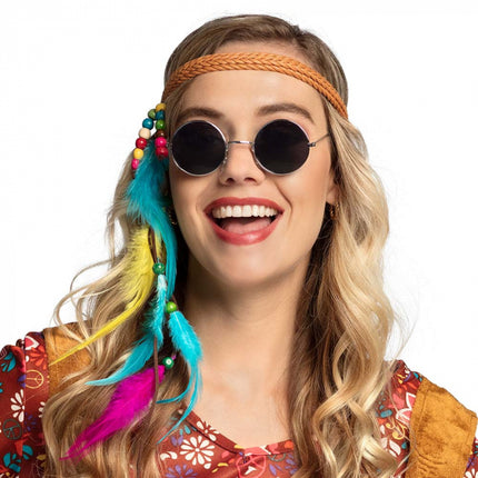 Hippie Partybrillen - 3 stuks