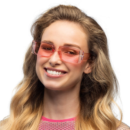 Partybril Escape - roze