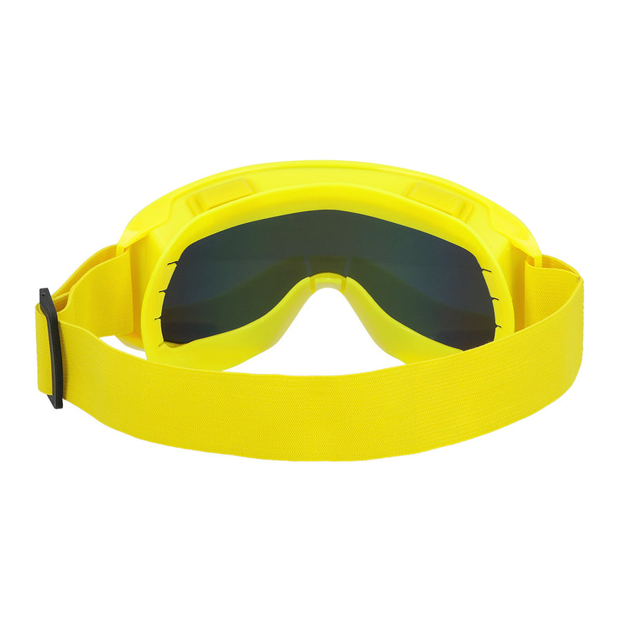 Skibril Party - neon geel