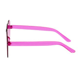 Partybril hartjes roze