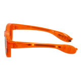 LED partybril oranje