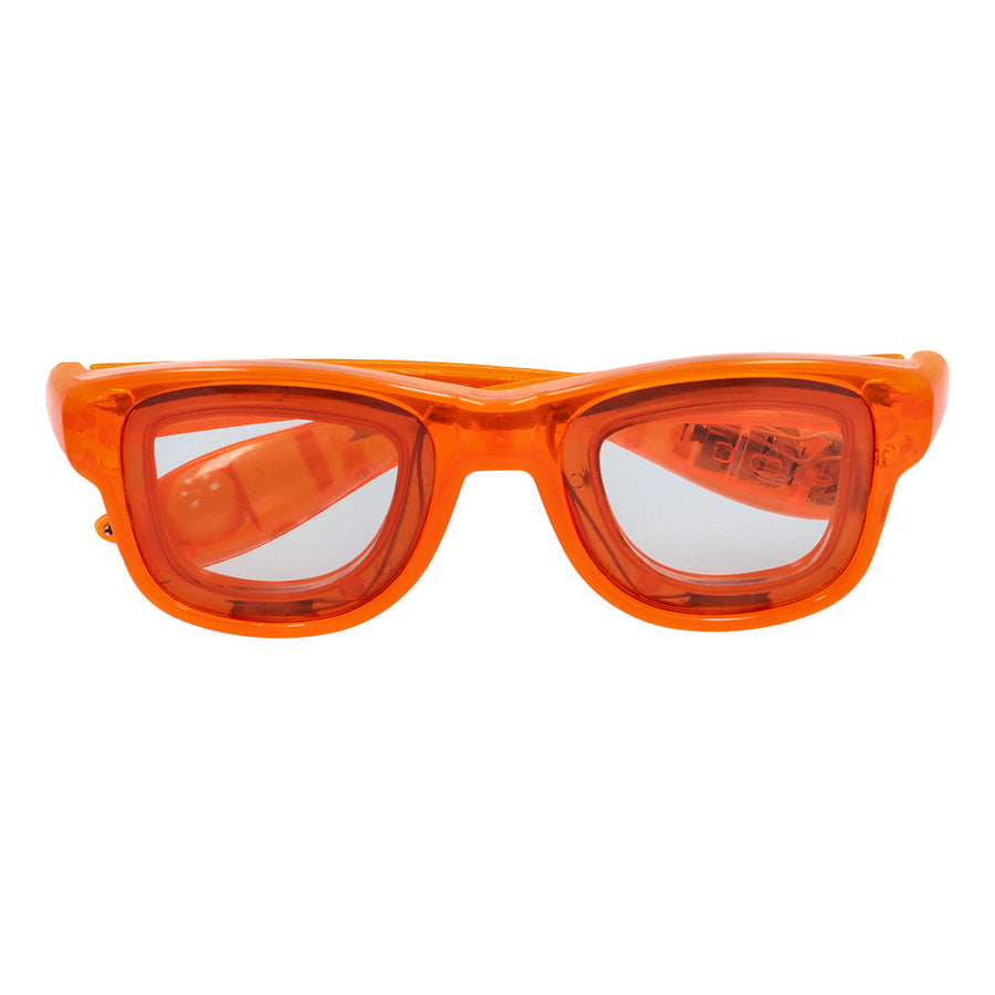 LED partybril oranje