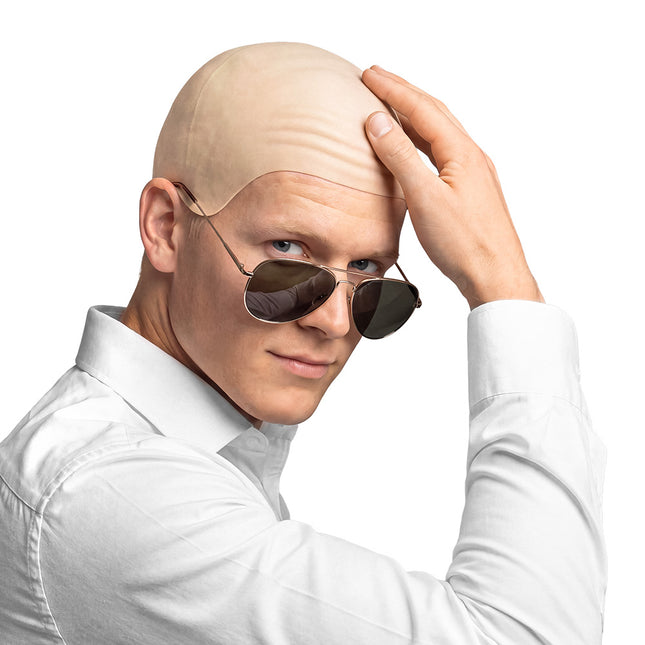 Kale gabber kop pruik