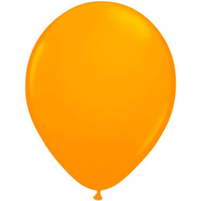Ballonnen - 8 stuks - 25 cm - neon oranje