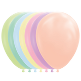 Ballonnen - 50 stuks - 30 cm - pastel kleuren