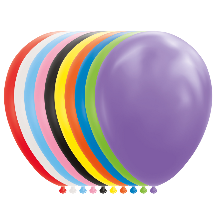 Ballonnen - 50 stuks - 30 cm - diverse kleuren